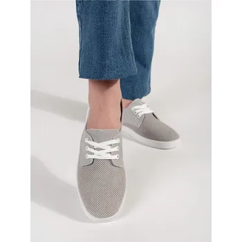 Dámské tenisky Goodin Designové tenisky šedé dámské bez podpatku 41