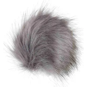 Čepice Vlna - Hep Bambule klasik XL 13 šedostříbrná s hnědými konečky Počet: 1 ks