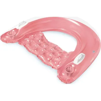 Intex 58859 Nafukovací křeslo na vodu Sit´n Float 147 x 99 cm růžová