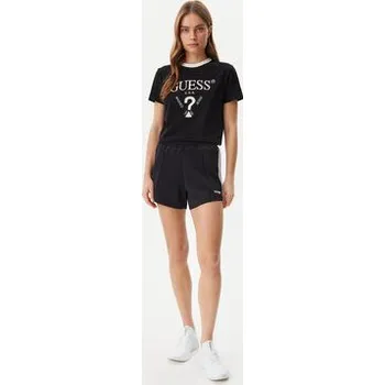 Dámské tričko Guess T-Shirt V5GI18 I3Z14 Černá Regular Fit XXS
