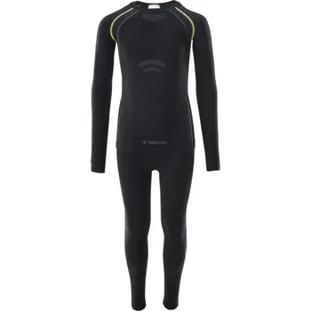 Dětské termo spodní prádlo Dětské termoprádlo 1rap Jr 92800402064 černo-růžové - Brugi 116-122