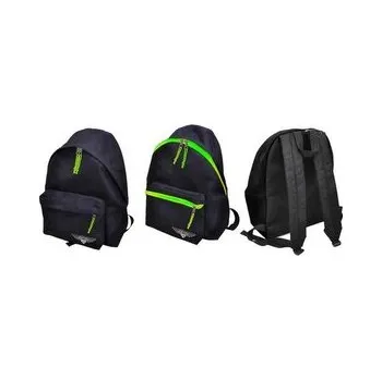 Set školních potřeb Plecak Sampack czarny z żółtymi elementami