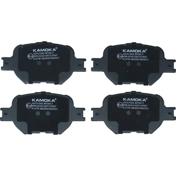 Brzdová destička Sada brzdových destiček, kotoučová brzda KAMOKA JQ101082