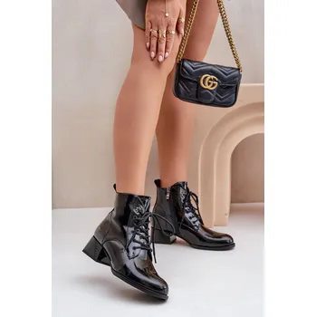 Dámské polobotky Boty na podpatku model 203878 Step in style 38