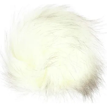 Čepice Vlna - Hep Bambule klasik XL 2 smetanová s hnědými konečky Počet: 2 ks