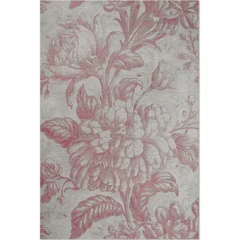 Koberec Koberec Domů Rozměr: 60x90 cm Vintage vzhled starého rostlinného motivu květin