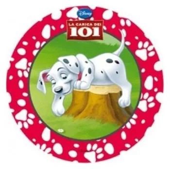 Jedlá dekorace na dort 101 dalmatinů č.3 jedlý papír - Bez úprav