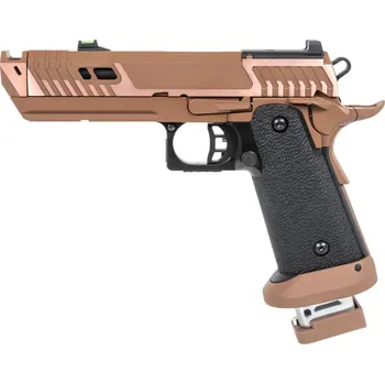 Airsoftová zbraň Airsoftová pistole Sahara Viper - Flat Dark Earth, kovový závěr, GBB, CO2, SRC