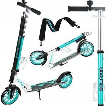 Koloběžka Raven Galaxia white/mint 200mm + DÁREK