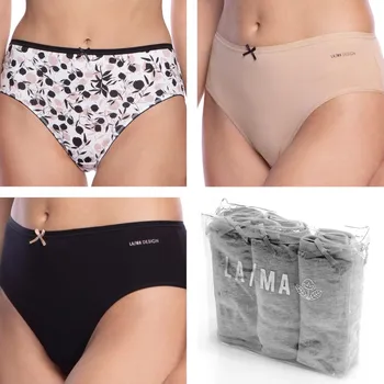 Kalhotky LAMA Dámské kalhotky 3 pack 127BI 24 S