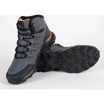 Pánská treková obuv Vico Komfortní šedé pánské trekingové boty 45