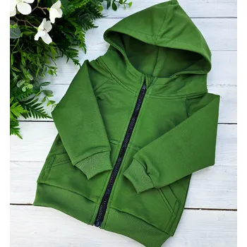 Dívčí mikina Kulišárny Mikina zipper GRASS VELIKOST: 122