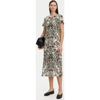 Dámské šaty Weekend Max Mara Každodenní šaty Vela 2515221022 Černá Regular Fit 40