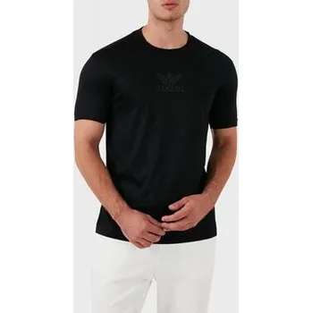 Emporio Armani T-Shirt 3D1TP3 1JUVZ 0999 Černá Regular Fit M