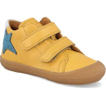 Dětská móda Dětské kotníkové boty Froddo - Ollie Dark yellow žluté Velikost: 24