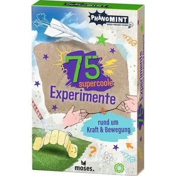 Encyklopedie PhänoMINT 75 supercoole Experimente rund um Kraft und Bewegung - Berger, Nicola