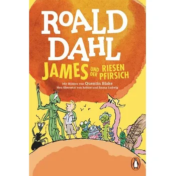 James und der Riesenpfirsich - Roald Dahl [DE] (2024, Brožovaná, Penguin junior)