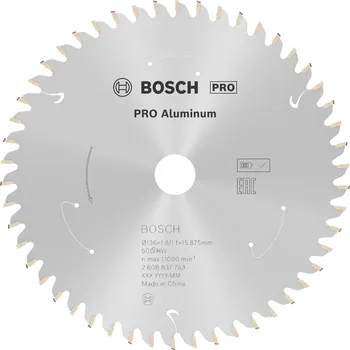 Pilový kotouč Pilový kotouč Bosch Standard for Aluminium 136x16 mm/50z.