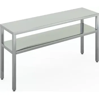 Dílenský stůl vasegastro Nástavba stolová dvoupatrová 140x30x66cm