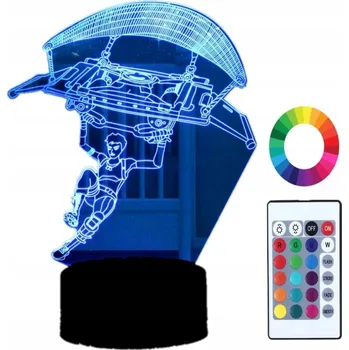 Lampička Plexido vícebarevná Noční lampa