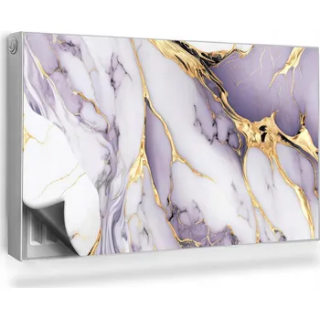 Obraz Magnetická podložka na radiátor, kryt 100 x 60 cm fialová