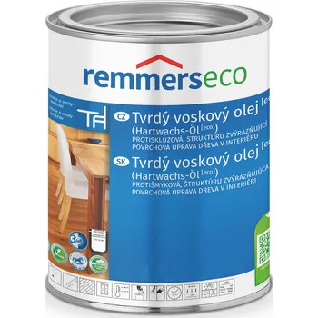 Lak na dřevo Remmers Tvrdý voskový olej [eco] BEZBARVÝ 375 ml