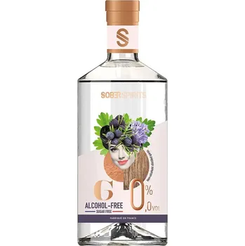 Gin Sober Spirits GIN Nealkoholický 0,5 l 0,0% (holá láhev)