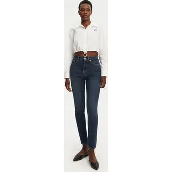 Pánské oblečení HUGO Jeansy Girali 50530308 Tmavomodrá Skinny Fit 25_32