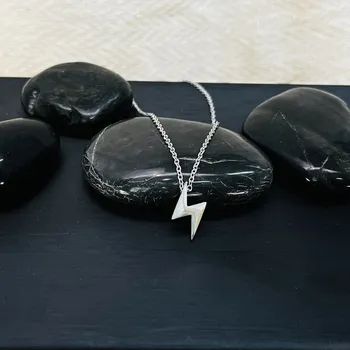 Náhrdelník Atelier Fantazie - Náhrdelník z oceli LXII - Blesk - 44062