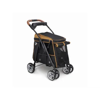 Kočárek Kočárek pro psy PetStro CITY STROLLER do 28 kg (černo-hnědá)