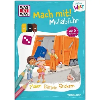 První čtění WAS IST WAS Meine Welt Mach mit! Müllabfuhr - Baier, Katja