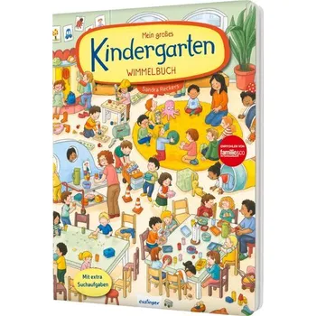 První čtění Mein großes Kindergarten-Wimmelbuch - Reckers, Sandra