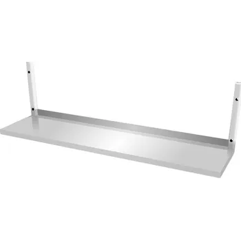 police vasegastro Nerezová nástěnná police 190x30x36cm