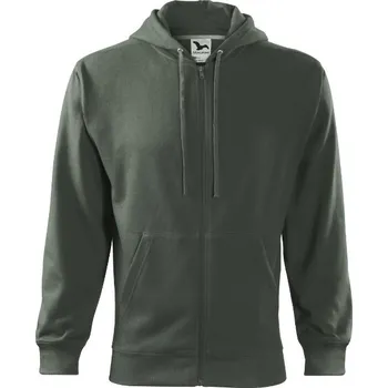 Pánská mikina Trendy Zipper mikina pánská tmavá břidlice M