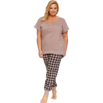 Dámské pyžamo Doctornap Dámské pyžamo 4430 beige L