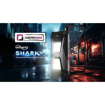 Mobilní telefon Unihertz Shark 1 Barva: Černá + Voucher na prodlouženou záruku 36 měsíců a garanci výměny zboží v případě poruchy