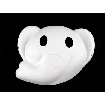 Karnevalová maska Karnevalová maska - škraboška k domalování zvířátka