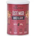 Natureca Konzerva hovězí s játry pro psy 