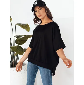Dámské tričko Černé volné tričko JOILL RY2473 Velikost: ONE SIZE