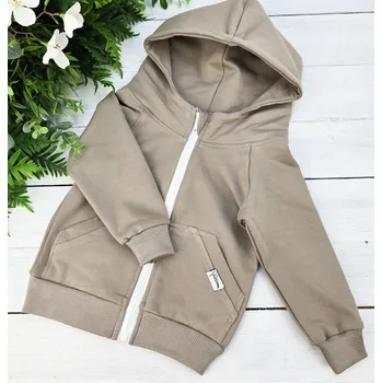 Dívčí mikina Kulišárny Mikina zipper PÍSKOVÁ VELIKOST: 116