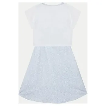 Dámské šaty Guess Každodenní šaty J5GK13 K6YW4 Bílá Regular Fit 12Y