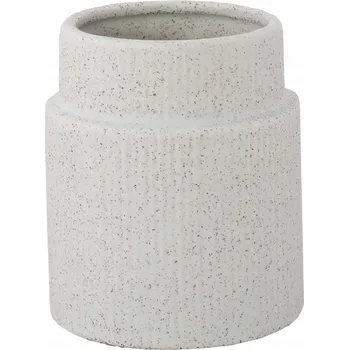 Keramický kelímek do koupelny MAYA, světle šedý