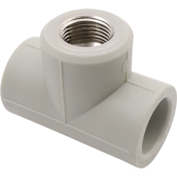 Vodovodní potrubí FV-PLAST PPR T kus 25x1/2" s kovovým závitem vnitřním AA222025012