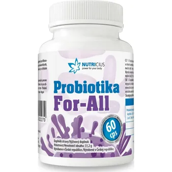 Nutricius Probiotika For-All 60 cps.