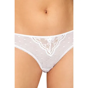 Kalhotky Dámské kalhotky Lagerta white - ROZA bílá L