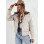 Šedo-hnědá oboustranná prošívaná bunda FALES TY4233 Velikost: 2XL