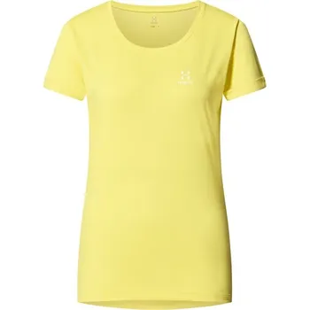 Dámské tričko W Triko Haglöfs Ridge Hike kr.r.dámské žlutá M