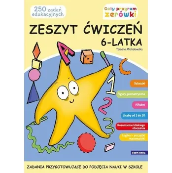 Bystrá hlava Zeszyt ćwiczeń 6-latka - Tamara Michałowska
