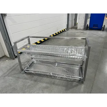 Organizace kuchyně vasegastro Nástěnný odkapávač 100x30x40cm