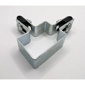 Příslušenství pro plot Rohová objímka 60 x 40 mm zinkovaná